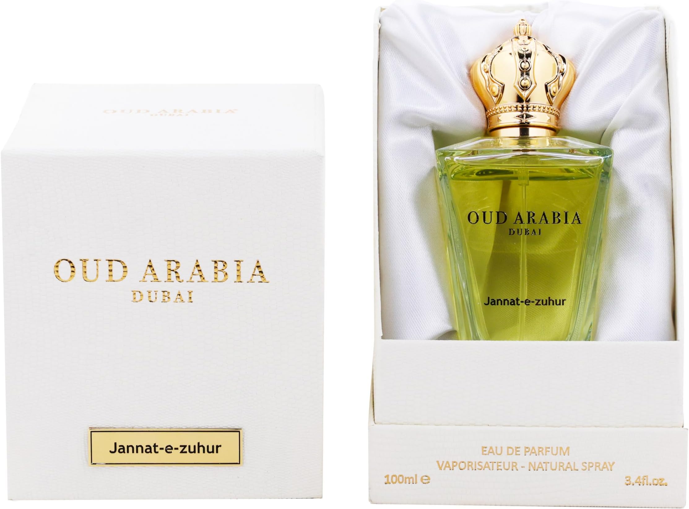 OUD ARABIA Dubai Jannat-E-Zuhur | Eau De Liquid Parfum (Oriental) (Unisex) - 100 Ml