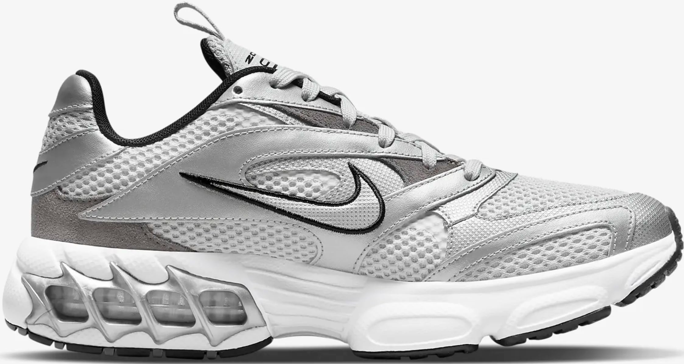 Nike Zoom Air Fire Women's Shoes (DR7852-001, Photon Dust/White/Smoke Grey/Metallic Silver)