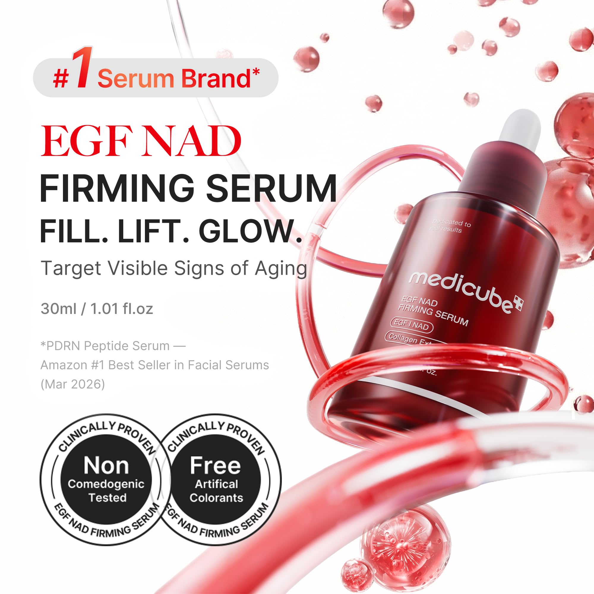 medicube Age-Defying Duo: Booster Pro X2™ White and NAD EGF Firming Serum