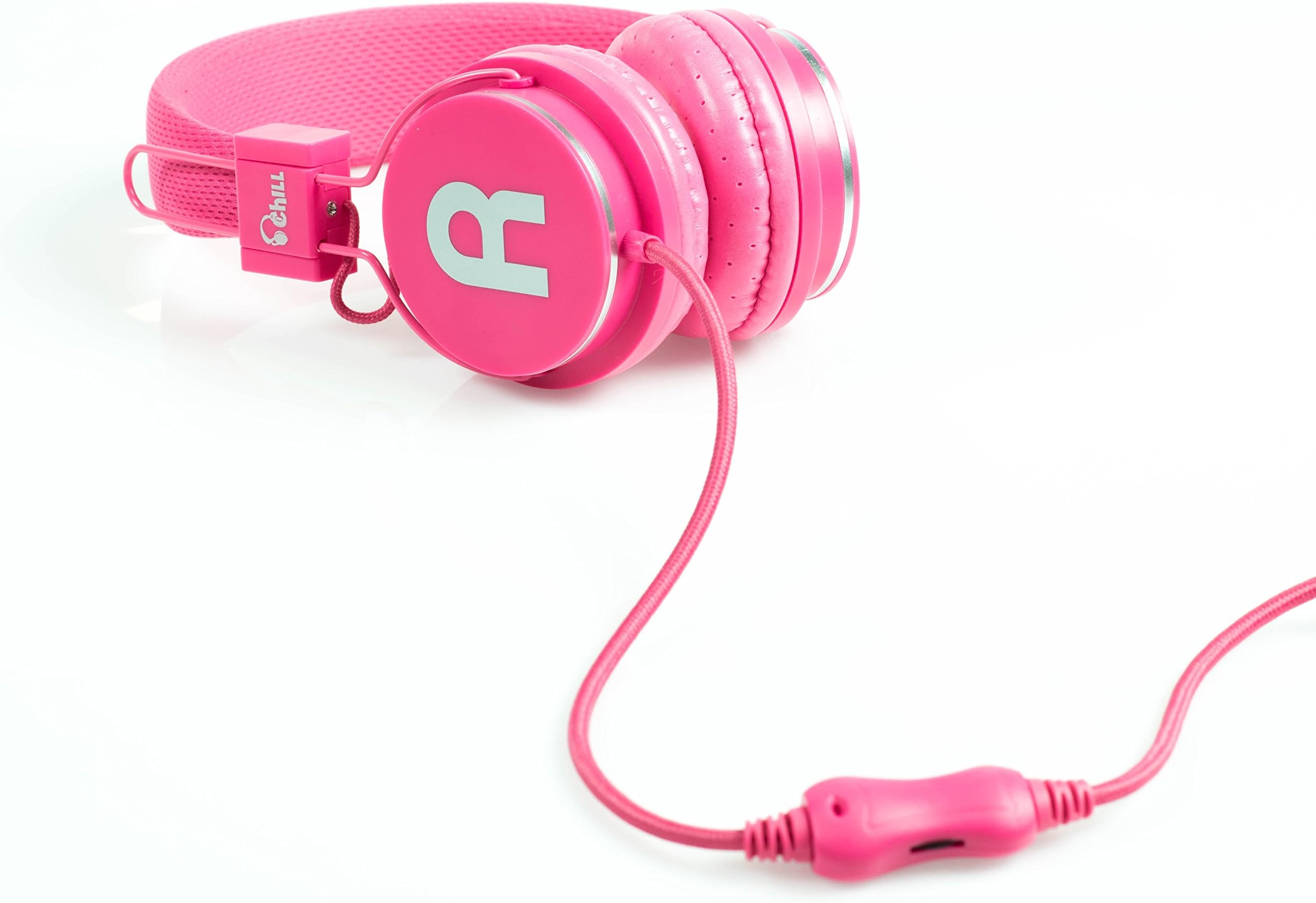 Chill Headphones for Kids & Adults - Most Comfortable, Durable, Affordable Wired Headphones - Volume Limit for Your Child's Ear Safety with Studio-Quality Sound