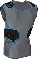 Vista 2 de Champro Bull Rush Football Padded Compression Shirt