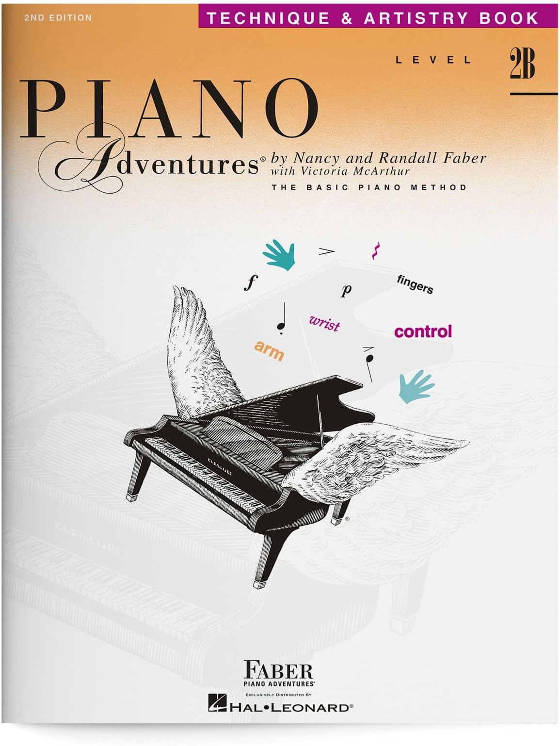 Piano Adventures: Technique and Artistry Book - Level 2B, 2nd Edition | Intermediate Piano Technique Book | Sheet Music Workbook with Chord Exercises and Teacher Duets | Faber Piano Method