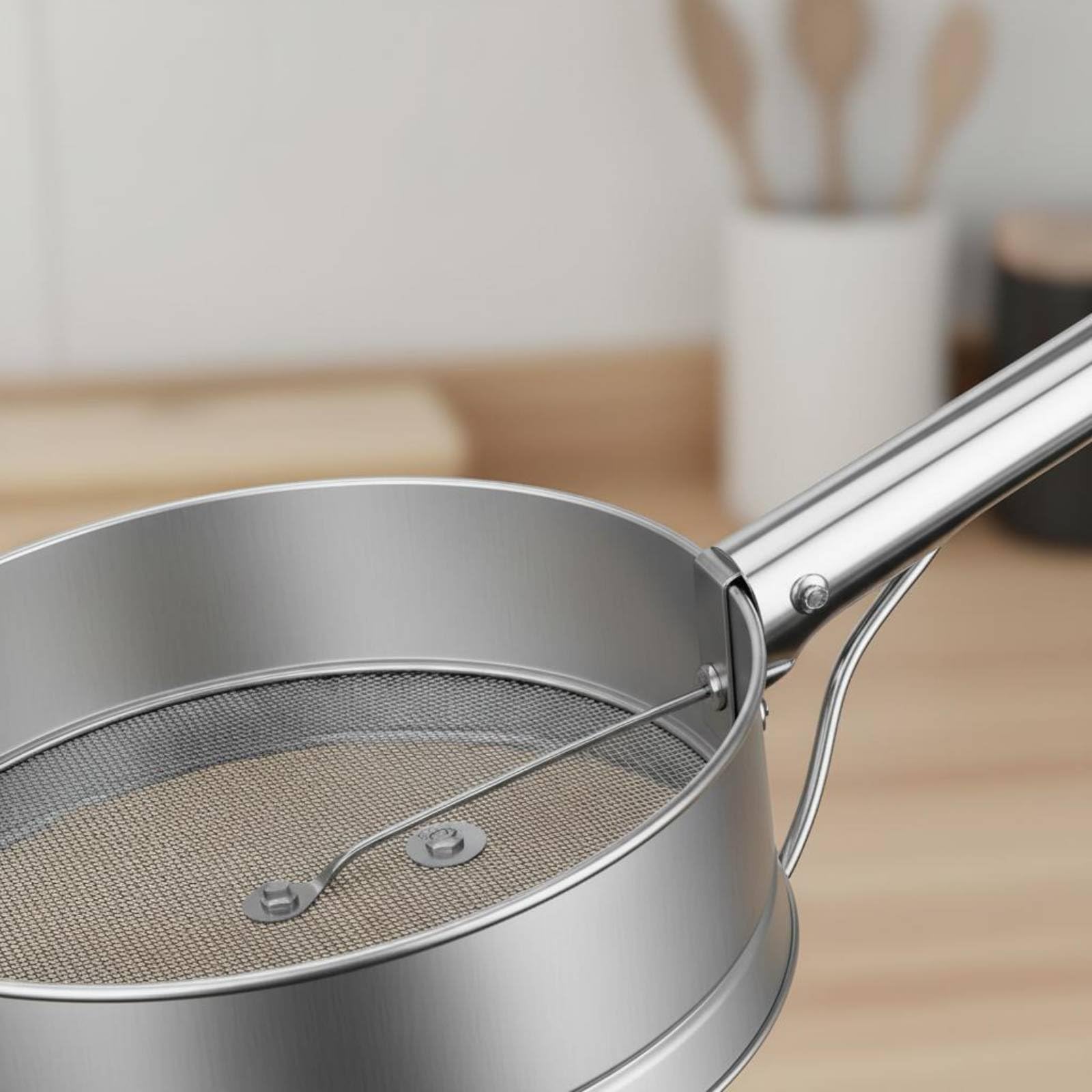 Setteccio Elettrico Sieve Setaccio Setaccio Industriale Vagliatore in Acciaio Inox per Separazione Rapida di Farine E Sabbie con Struttura per Output