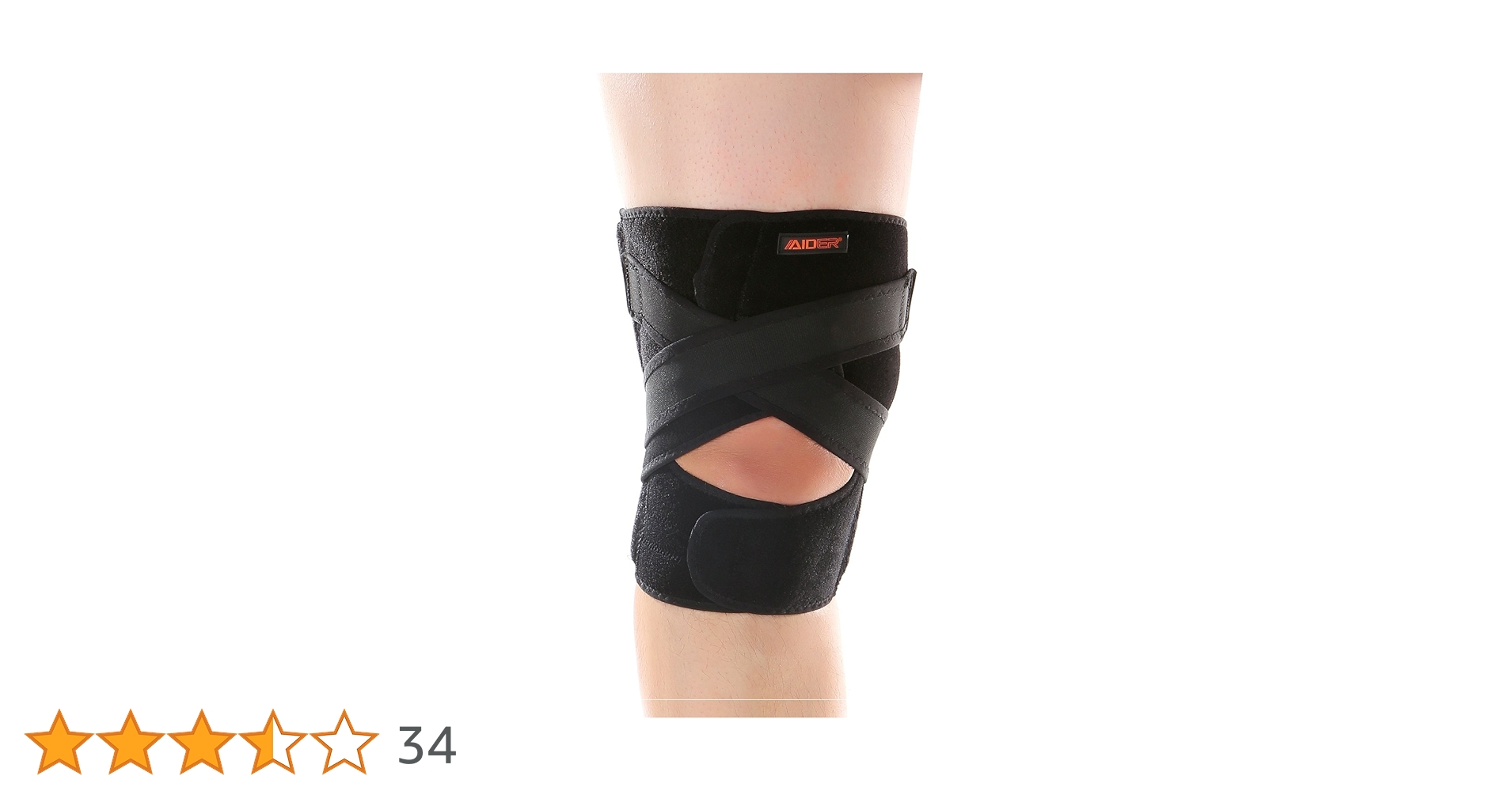 Amazon.co.jp: AIDER エイダー 膝サポーター 後十字靭帯 用 Knee