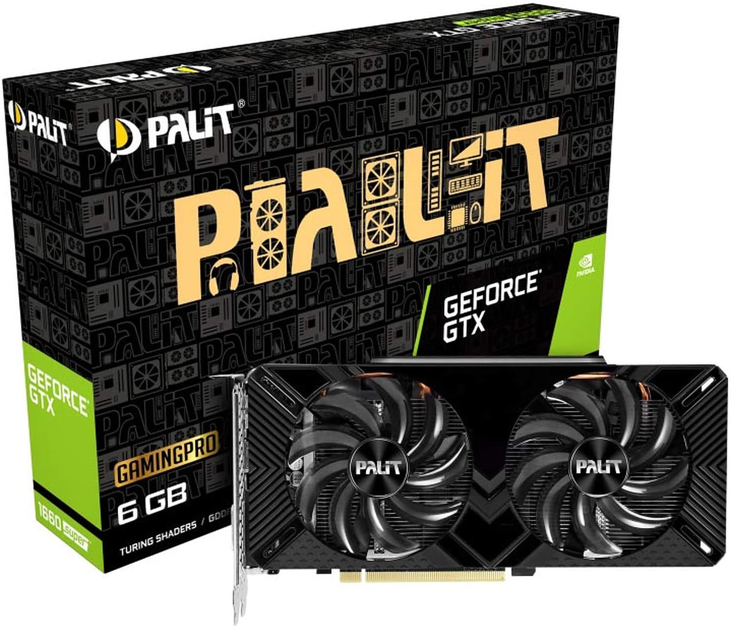 Palit GeForce GTX 1660 SUPER Gaming Pro 6GB Palit GeForce GTX 1660 SUPER Gaming Pro 6GB