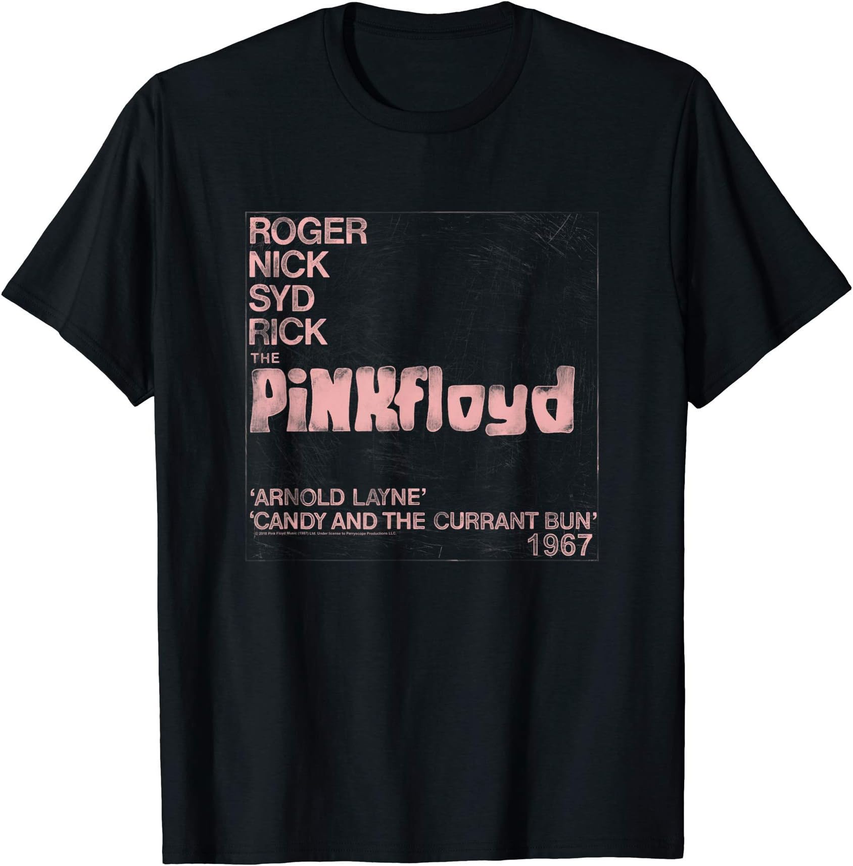 Pink FloydARNOLD LAYNE T-ShirtOEKO-TEX STANDARD 100