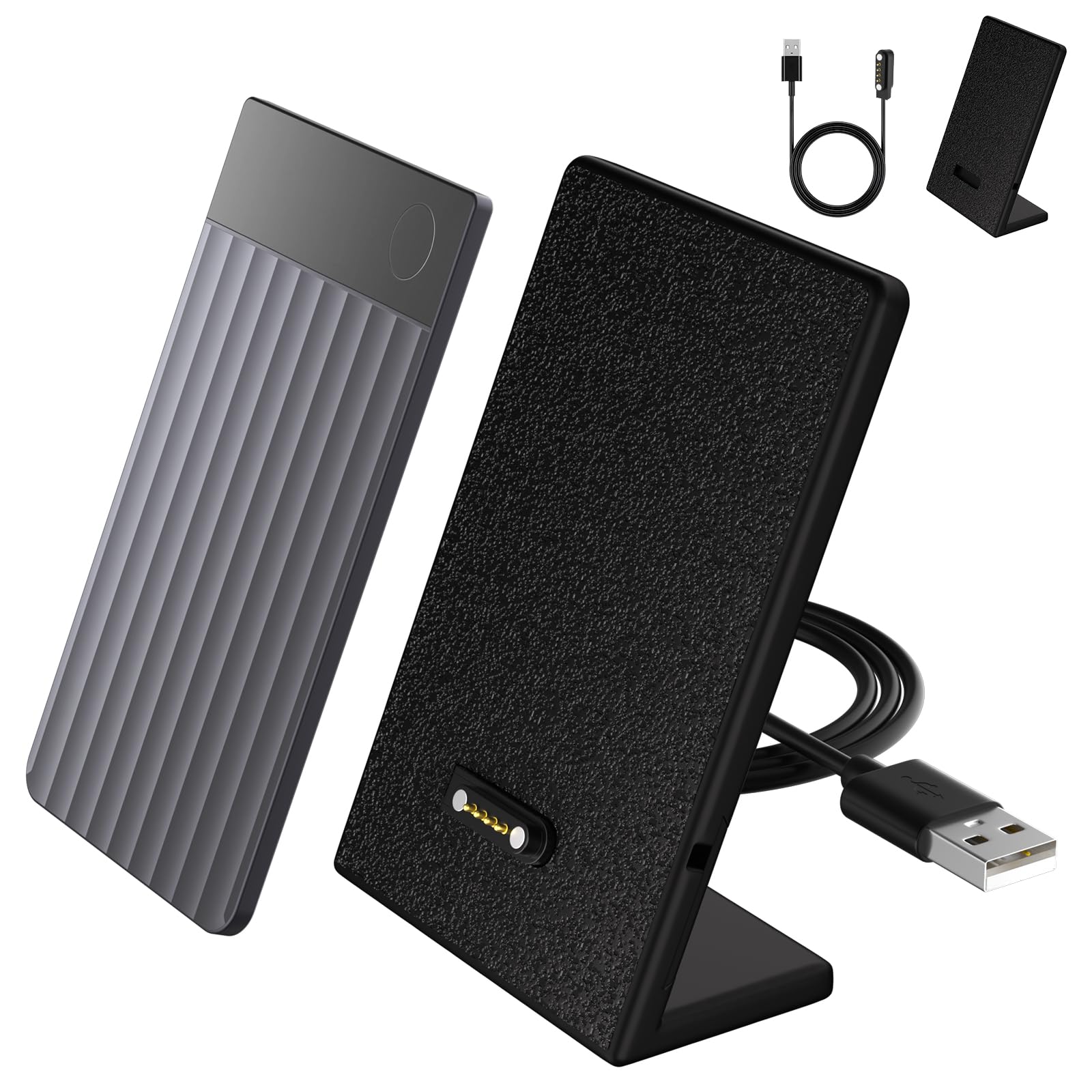 Charging Stand with USB-A Charger Cable Cord for Plaud Note AI Voice Recorder/Plaid Note Pro (3D Printed-image-45
