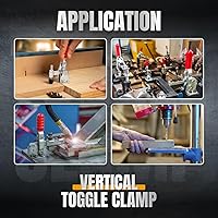 Vista 7 de POWERTEC Toggle Clamp for Woodworking Jigs and Fixtures