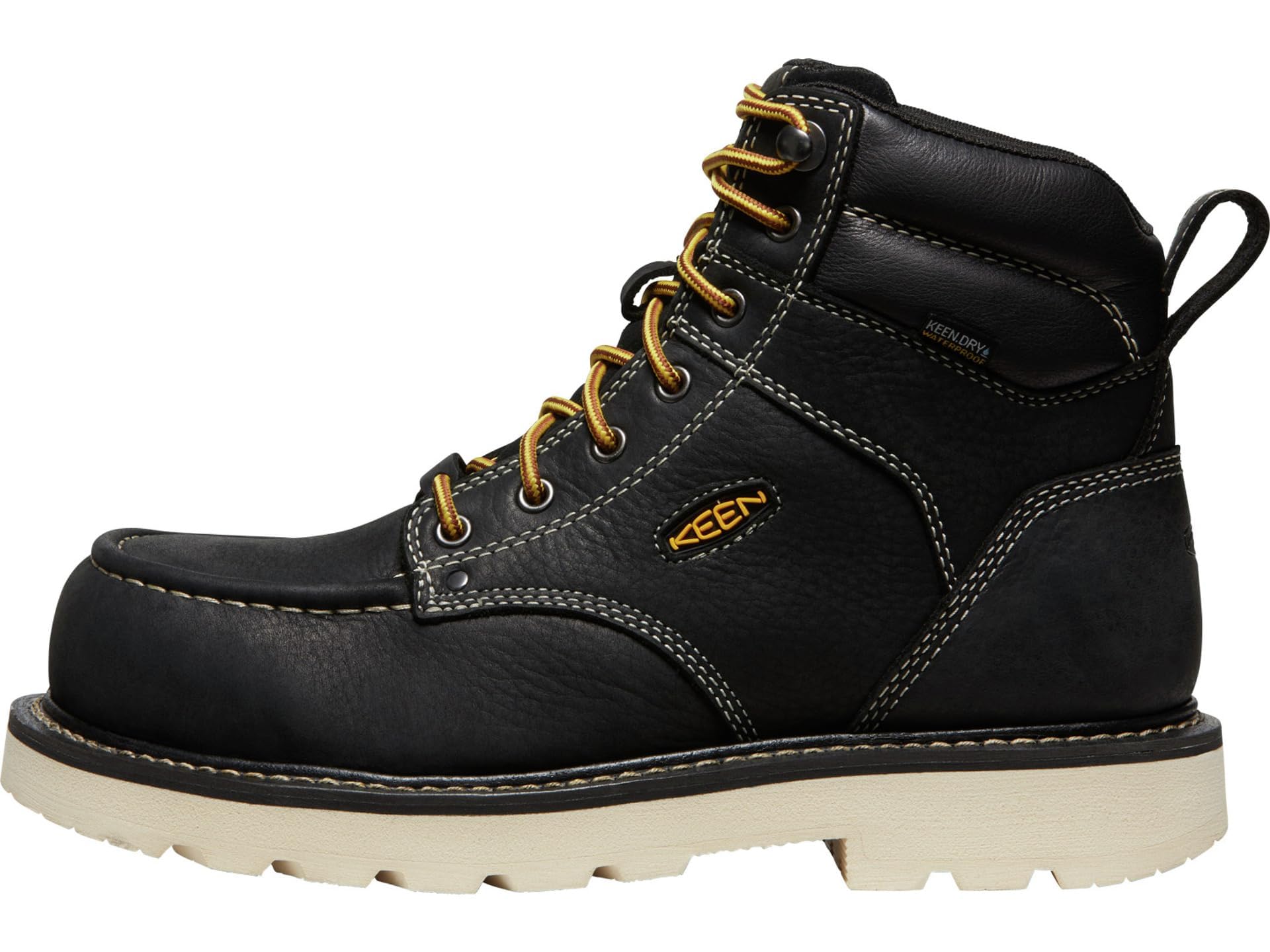 KEEN Utility Cincinnati 6” Composite Toe Waterproof 90 Degree Heel Heavy Duty Work Boots, Botas de Trabajo Hombre