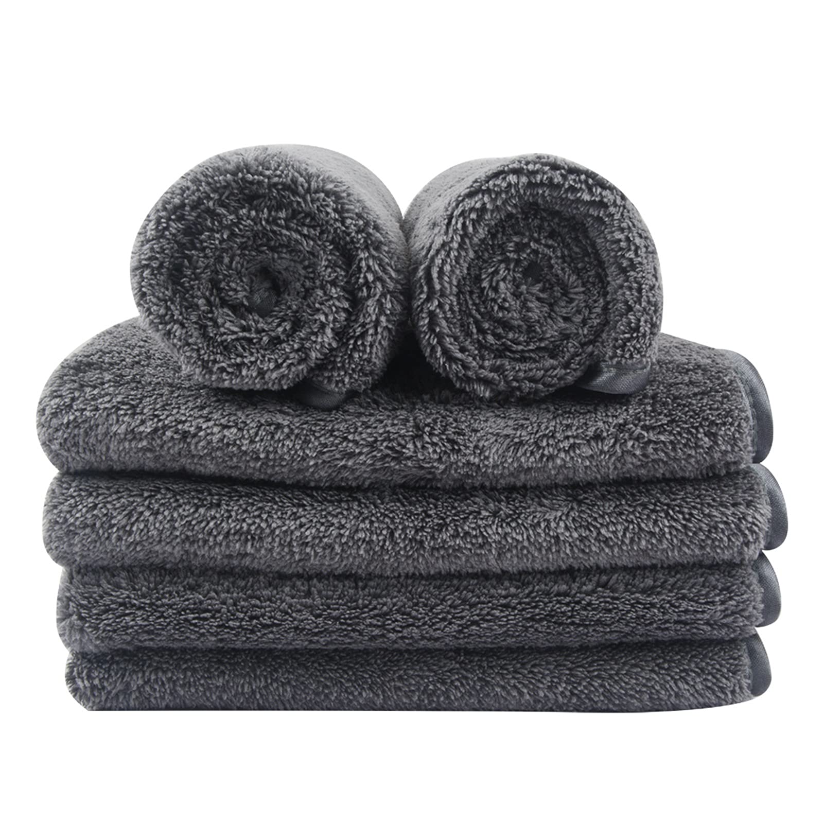 Chiffon en Tissu Torchon à Séchage Rapide Compatible avec Tout Essuie-Mains Outils de Nettoyage de Cuisine Ménagers de Voiture (Couleur : Couleur Aléatoire, Taille : 15PC 30X30CM) (G 3 pcs)