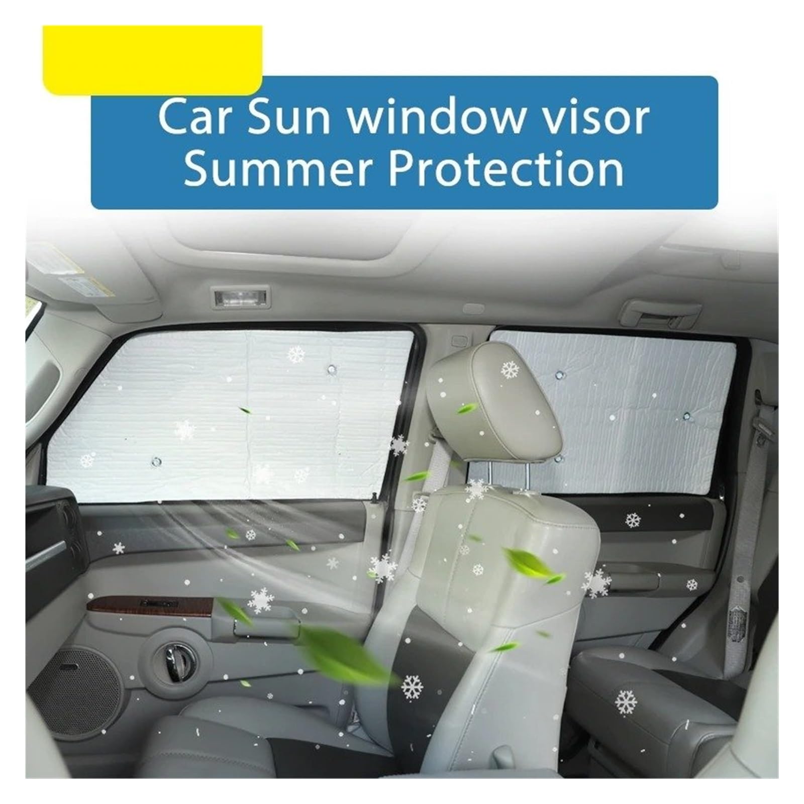 Parasol Delantero Coche Parasol Ventana Parabrisas Delantero Trasero Coche Cubierta Protectora Visera Sol para Jeep para Grand para Commander 2006 2007-2010