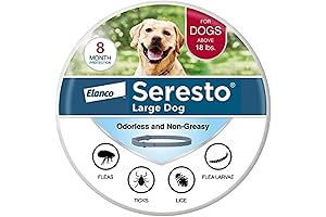 Seresto Flea & Tick Collar Large Dogs 8-Month Flea and Tick Prevention