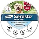 Seresto Flea & Tick Collar For Dogs Over 18 lbs., Treatment & Prevention, Vet-Recommend, 8 Month Protection