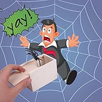 Vista 5 de Spider Box Prank for Kids and Adults, Wooden Surprise Gags Gift Practical Joke Toys Fun Trick Halloween Toy