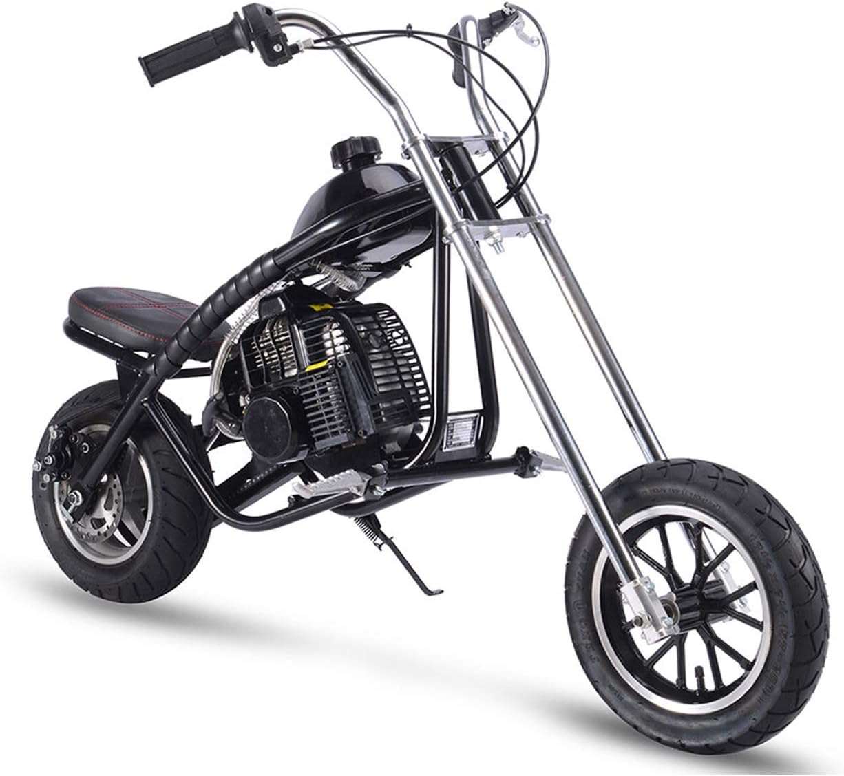 MotoTec 49Cc Gas Mini Chopper Black