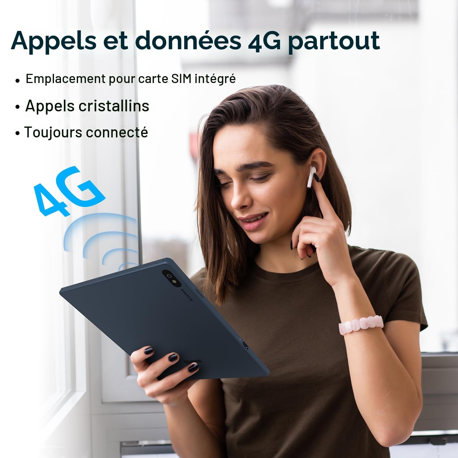 Bigme B7 Tablette ePaper couleur 7" avec mémoire de 8 + 128 Go et fonction téléphonie 4G | Android 14 OS | 300 PPI | 3000 mAh