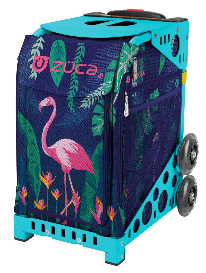 ZUCA Sport Bag - Flamingo (Turquoise Frame)