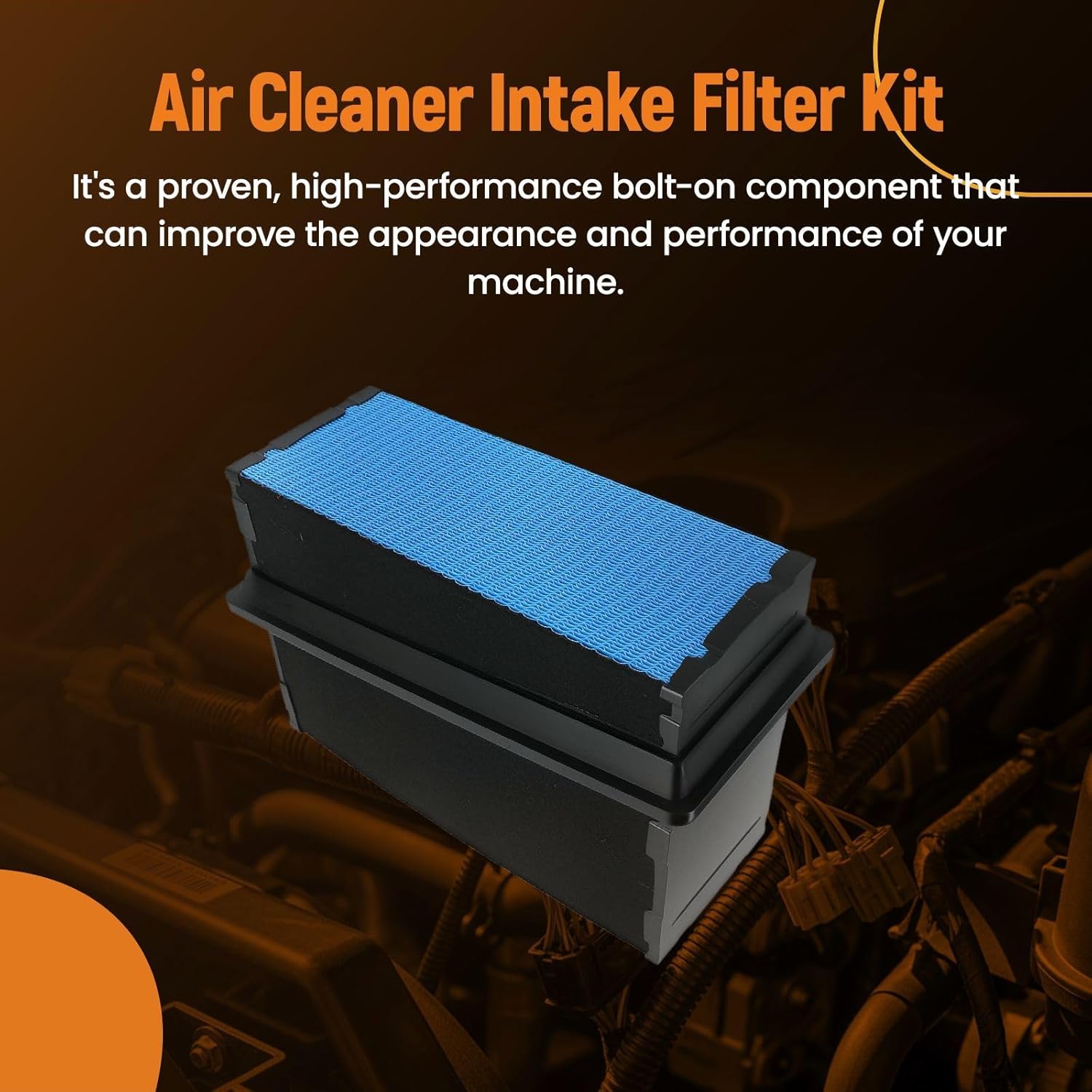 maXpeedingrods P621725 Engine Air Filter Compatible with Kenworth T680 T880, for Peterbilt 567 579. Replacement for LAF6725, P637453, PA32000, WA11058 501058