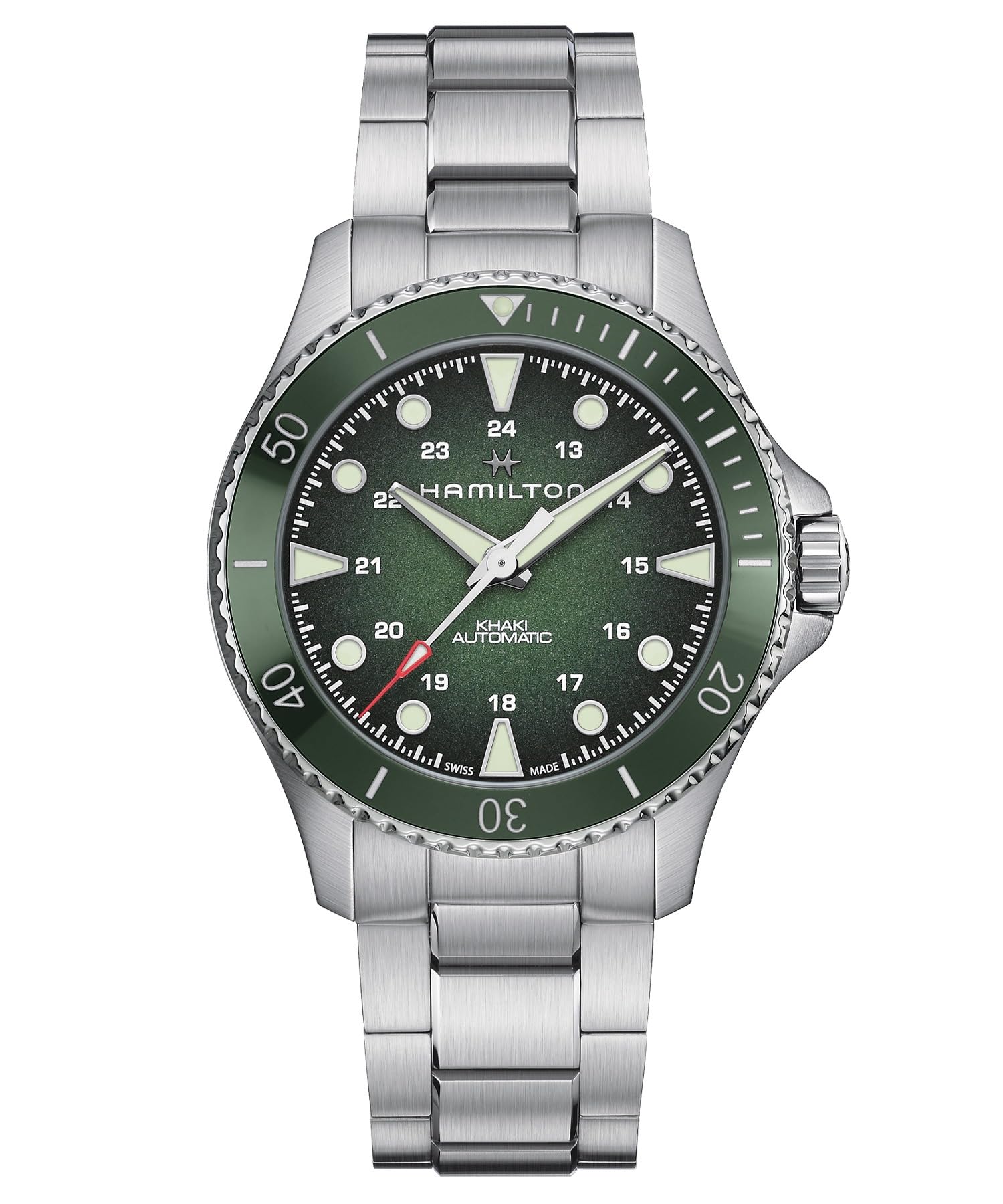 Hamilton カーキネイビー　自動巻き時計 Amazon.co.jp: [ハミルトン]HAMILTON 腕時計 正規保証 カーキ ネイビー