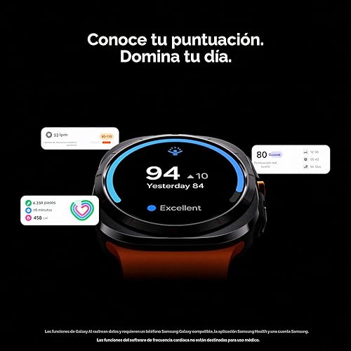 Miniatura 4 de Samsung Galaxy Watch Ultra (2024) 47mm LTE Smartwatch AI con puntuación de energía, consejos de bienestar, seguimiento de frecuencia cardíaca,