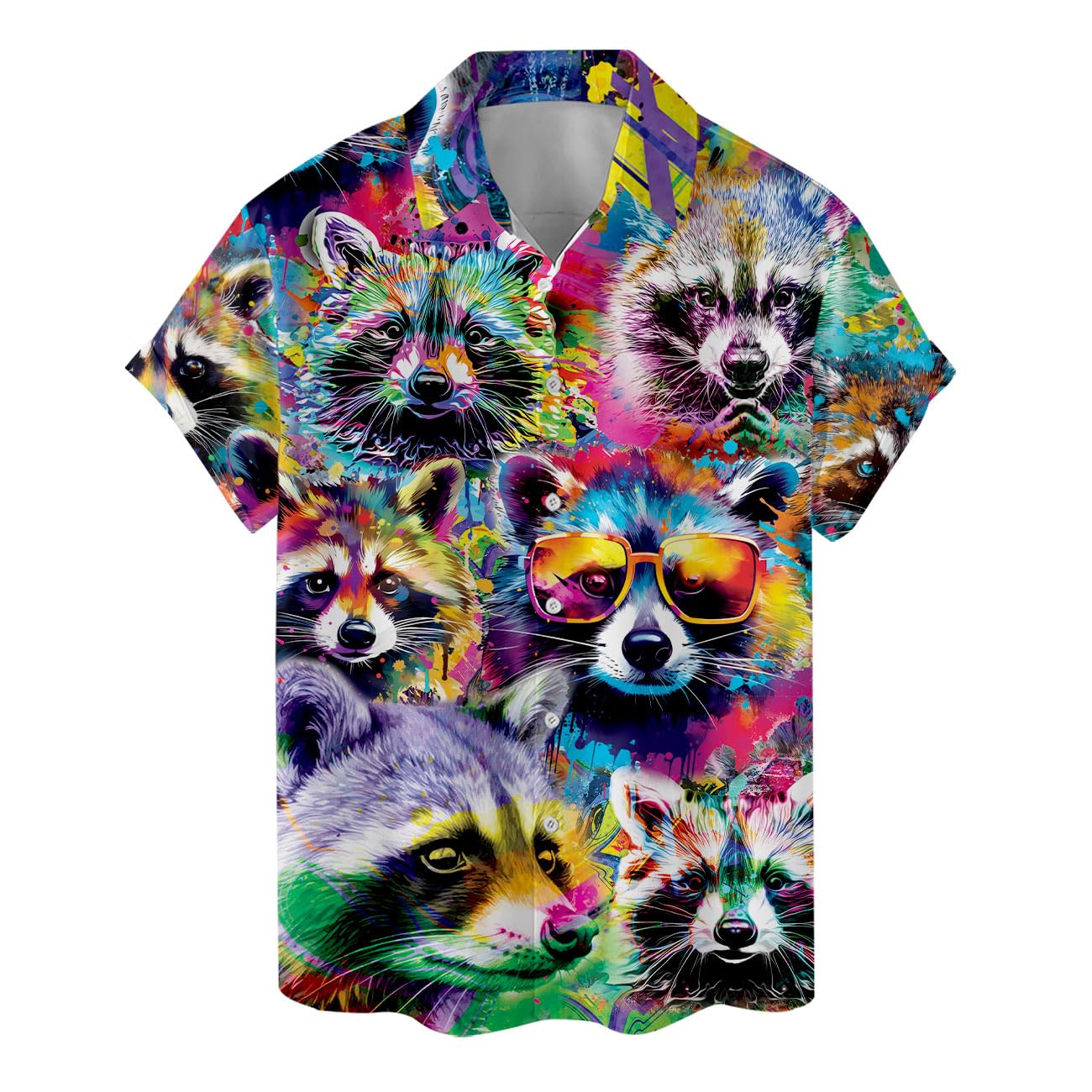 Funny Hawaiian Shirts for Men Palm Beach Shirts Tropical Vacation Shirts H2