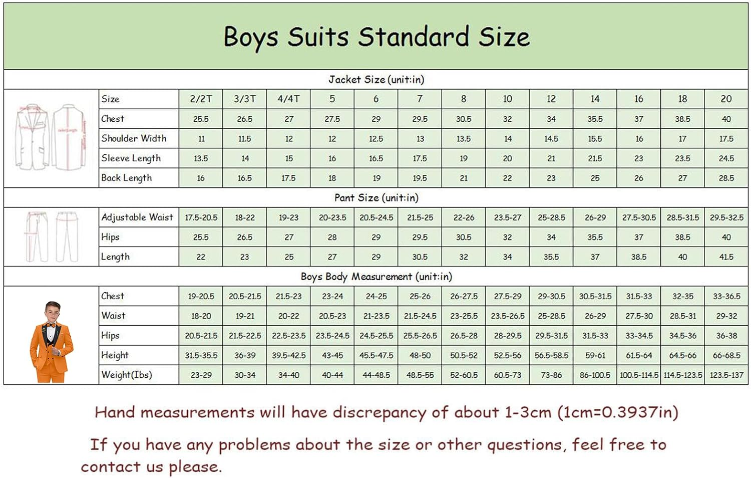 Boys Formal Suit Set 3 Piece Peak Lapel Blazer Vest Pants with Bow Tie Toddler Tuxedo Outfit for Wedding Party Prom