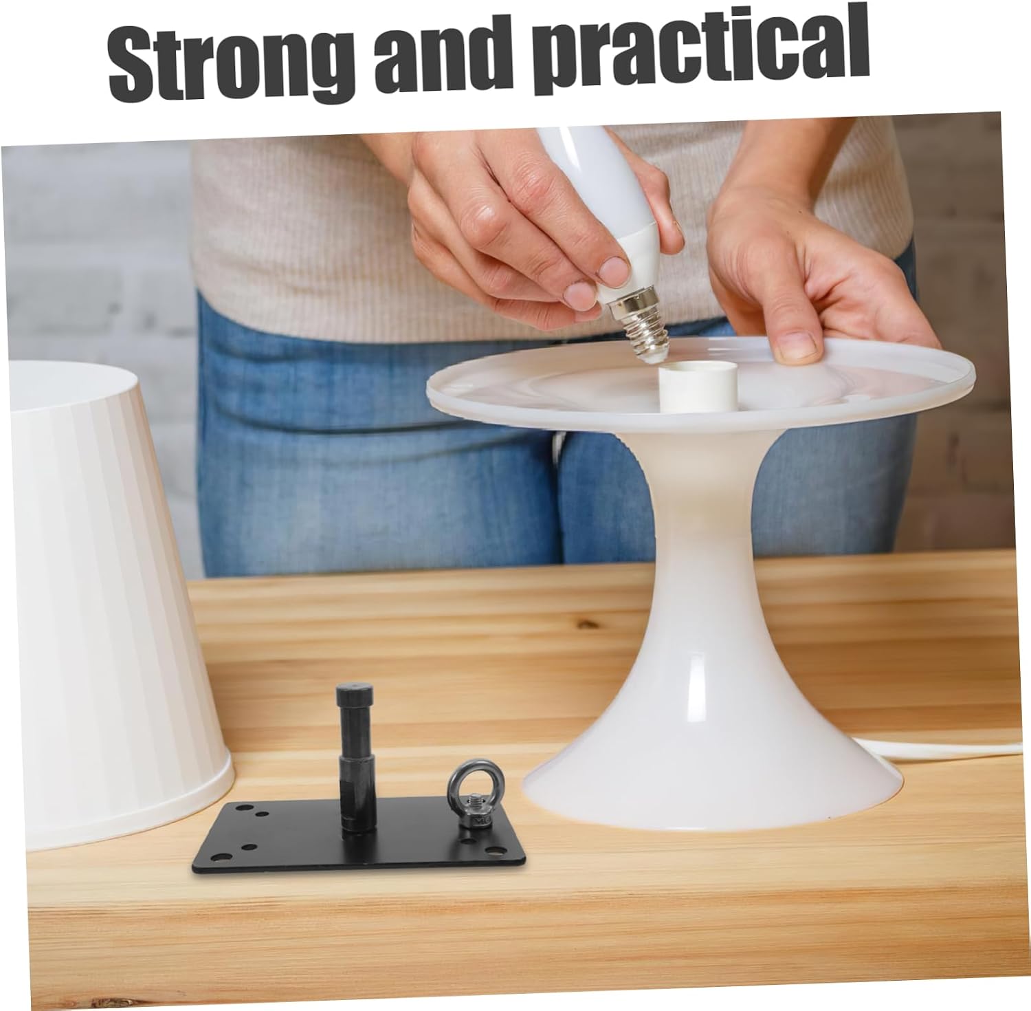 Photography Film Lighting Mount Ceiling Light Stand Heavy Duty Wall-Mounted Extension