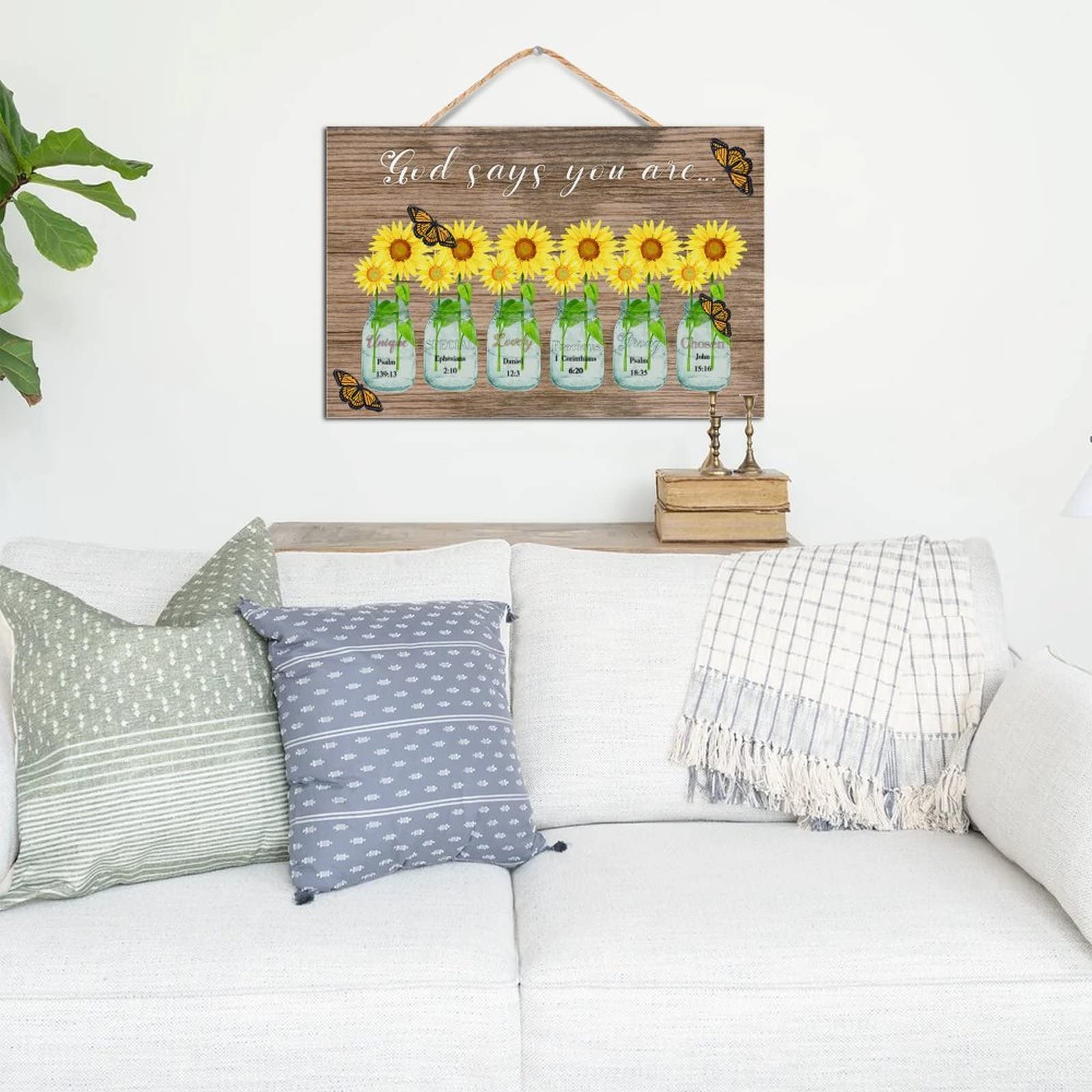 Decorazione da parete in legno con scritta Winnie the Pooh You're the