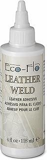 Tandy Leather Eco-Flo Leather Weld Adhesive - Water-Based Quick Tack Glue for Bags, Belts, Shoes, and Craft Projects - Smooth Spread Formula - 4 fl oz