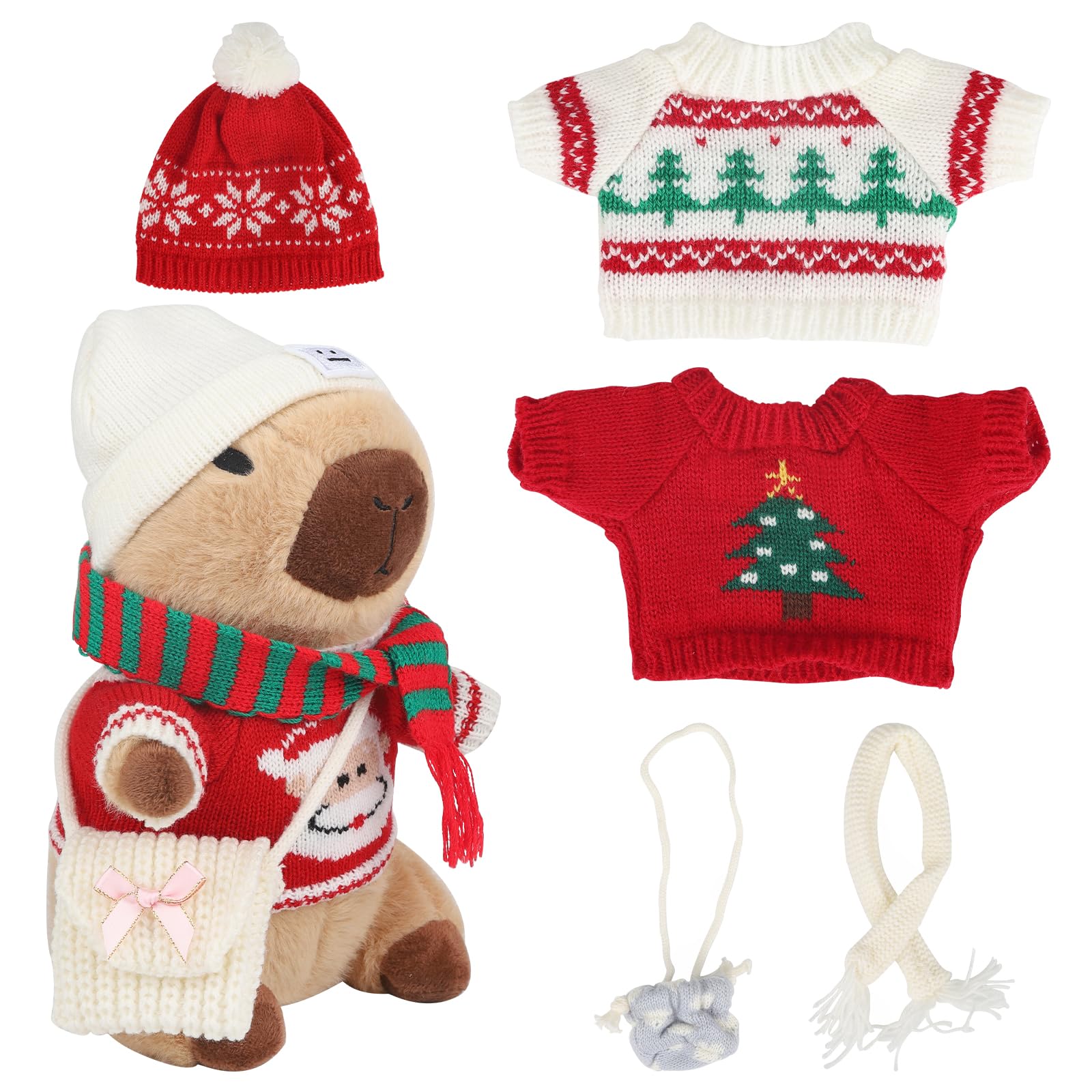 Amazon.co.jp: WAKSUN カピバラぬいぐるみ 服&アクセサリー10個付き Amazon.co.jp: WAKSUN カピバラぬいぐるみ 服&アクセサリー10個付き
