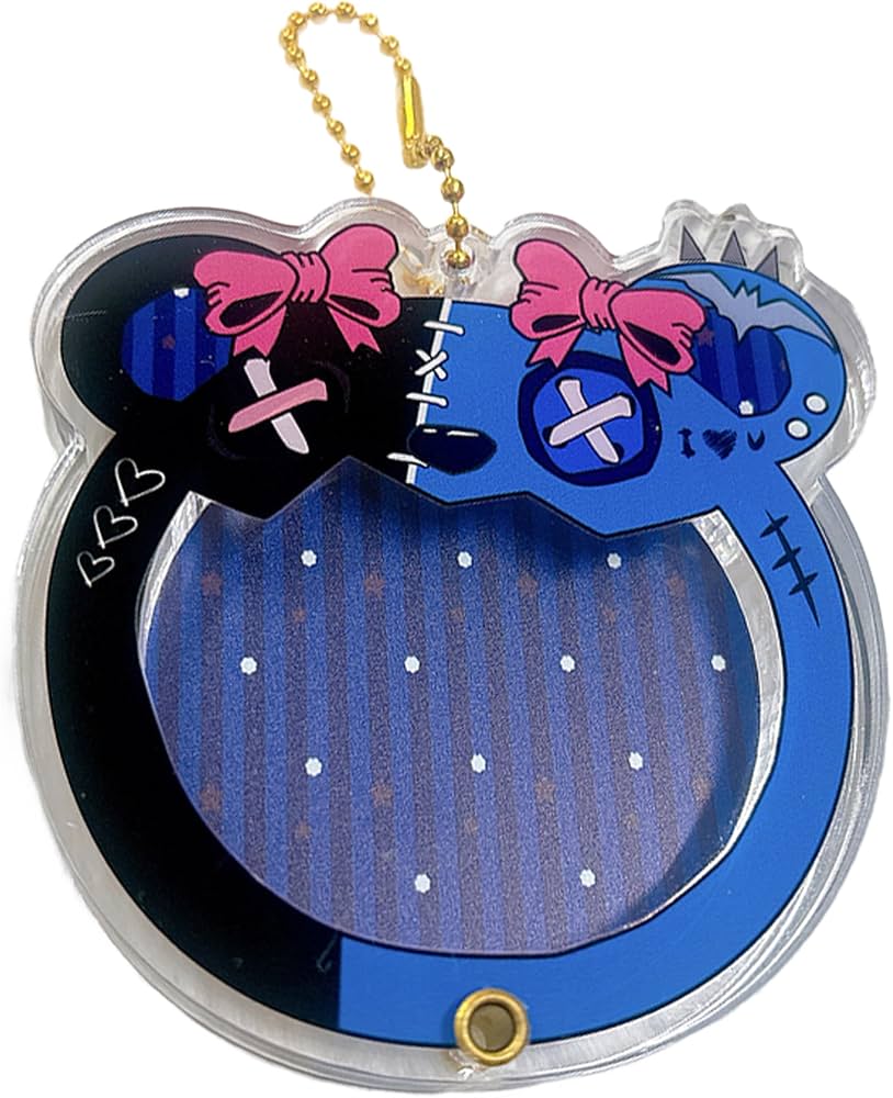 Amazon | アクリルフレーム 缶バッジ用 地雷系くま 56-58mm ミネベア