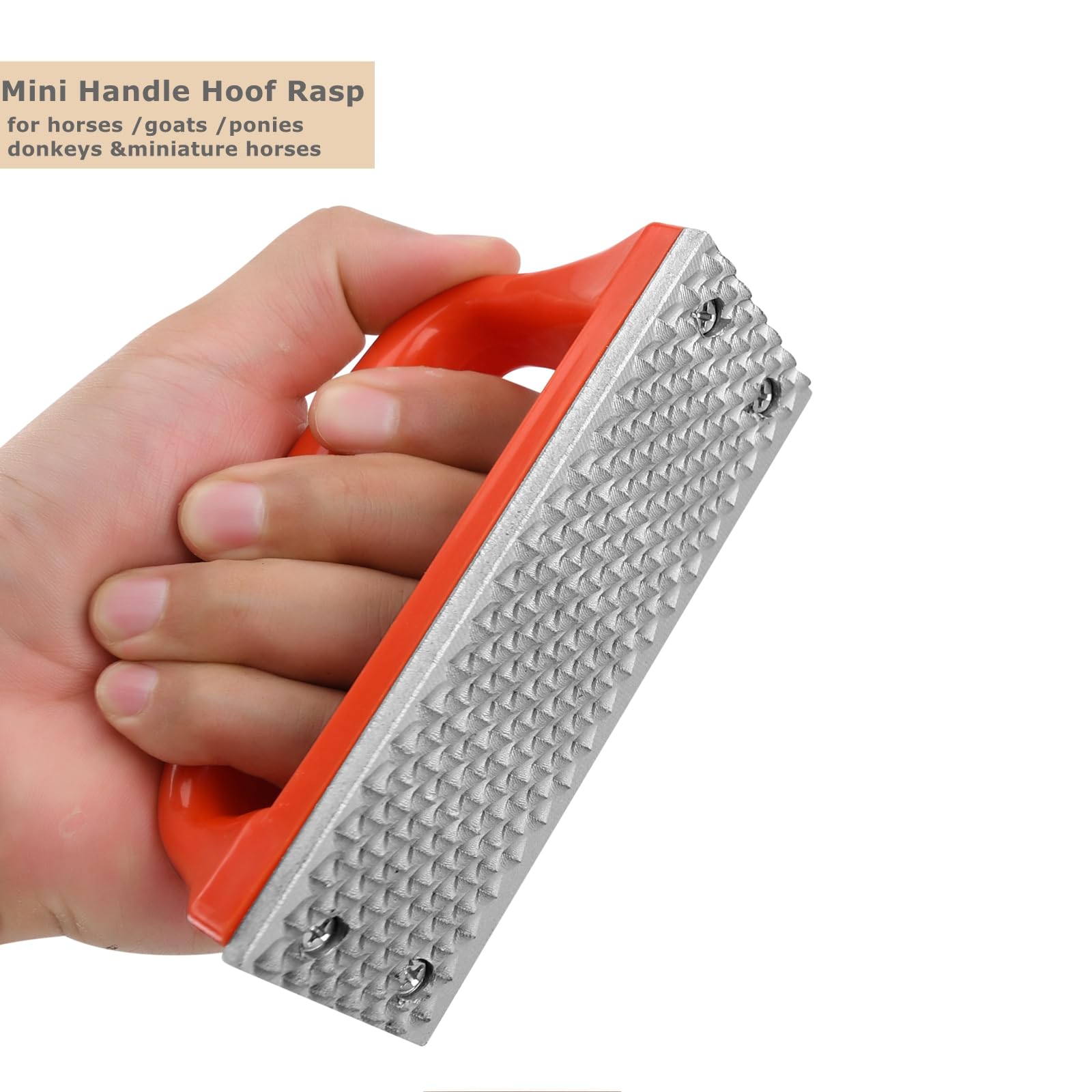 7 PCS Farrier Tool Kits Professional Hoof Trimming Farrier Tools for Horses Cattle Goat Donkey Pig,Includes 14 Inch Hoof Nipper,Hoof Rasp,Hoof Trimmers,Hoof Knife and Brush,Mini Hoof Rasp,Carry Bag - image 7