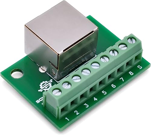 Miniatura 2 de SchmalzTech RJ45 Mini Tornillo Terminal Junta de Desconexión