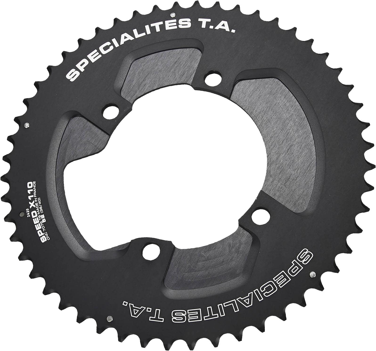 Couronne Route Vintage NOS 144Mm Zicral 53T STRD14453 STRONGLIGHT Pédalier