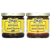 Vista 13 de Zoup! Bueno, realmente bueno concentrado culinario de caldo de hueso de res, paquete de 6, 7 onzas cada uno