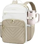 Sac à dos pour ordinateur portable VANKEAN pour hommes et femmes, sac à dos de travail à la mode avec port USB, sacs de jour pour l'université, les affaires (noir, 15,6 po)