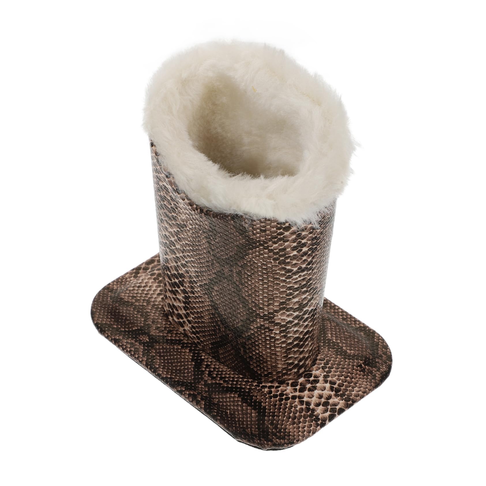 ULTECHNOVO 4pezzi Portaocchiali Peluche Elegante Con Design Aperto Organizer Per Occhiali Da Tavolo Per Casa e Ufficio Per Mantenere Tuo Spazio Ordinato e Pulito