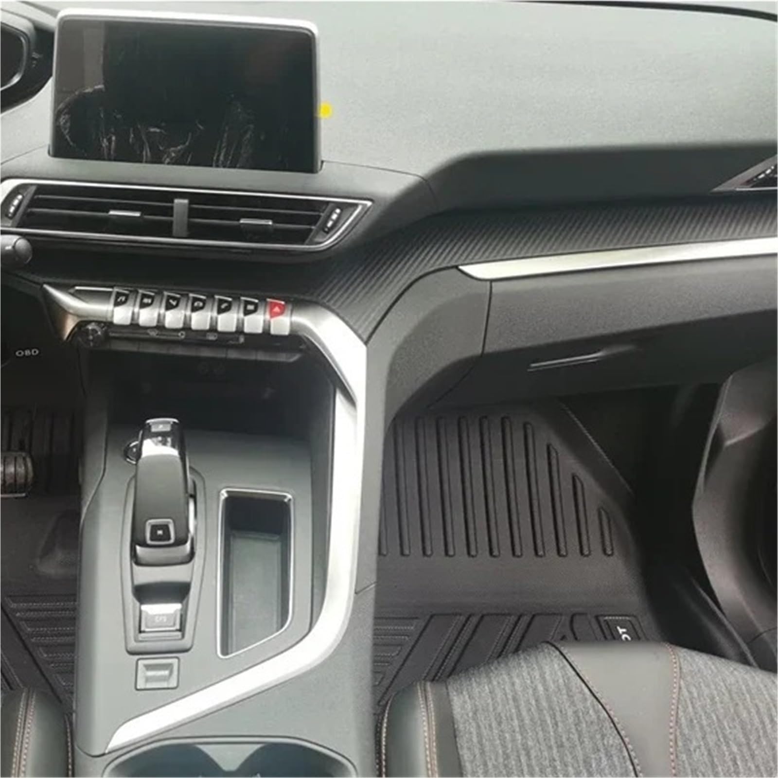 maty samochodowe Do Peugeota 5008 2017-2022 | Dywaniki Mata do bagażnika Wykończenie podłogi Akcesoria samochodowe(5seats floor mat)