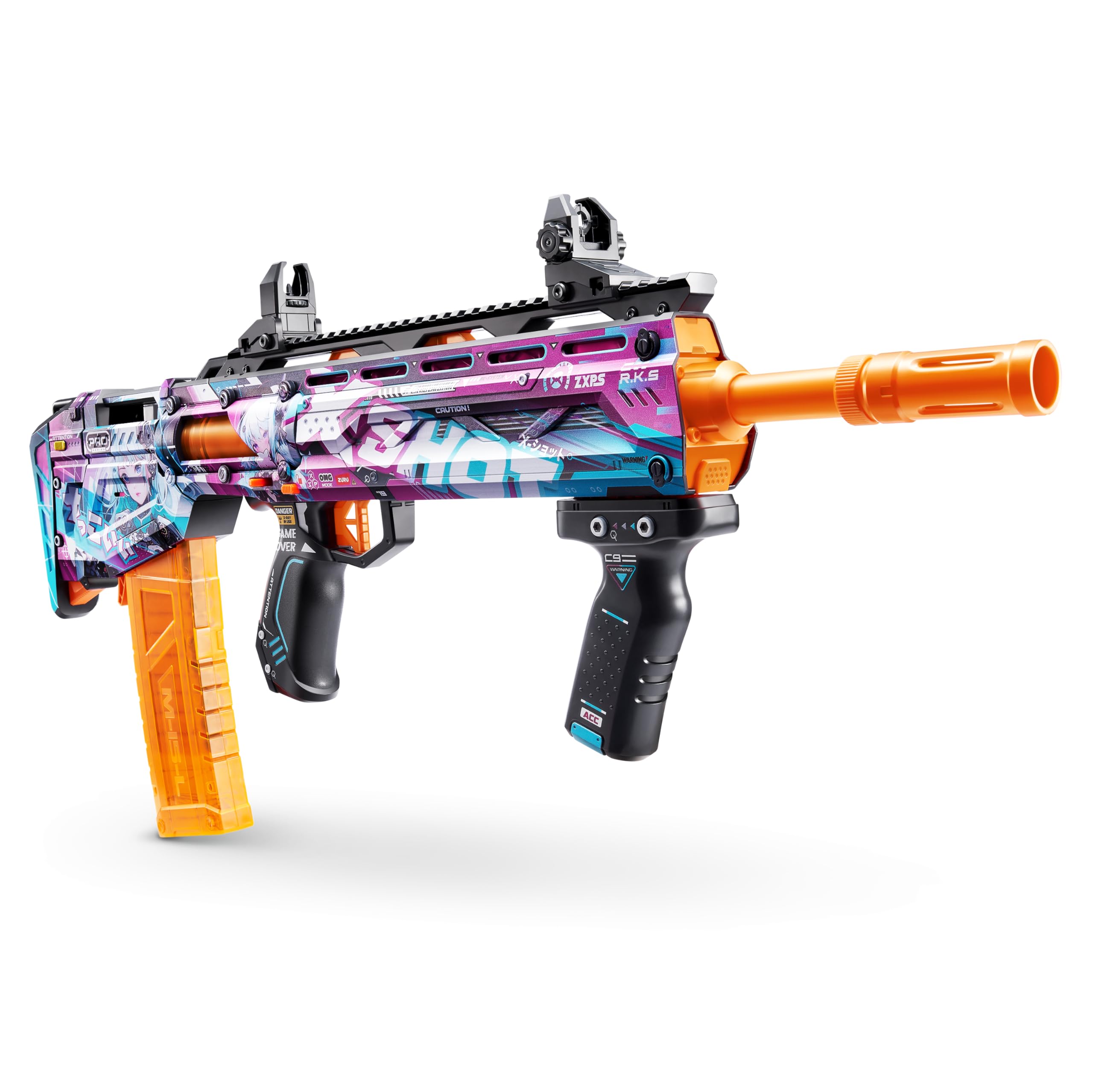 XSHOT Skins Pro Series 1 Anime Long Shot Blaster by ZURU with 40