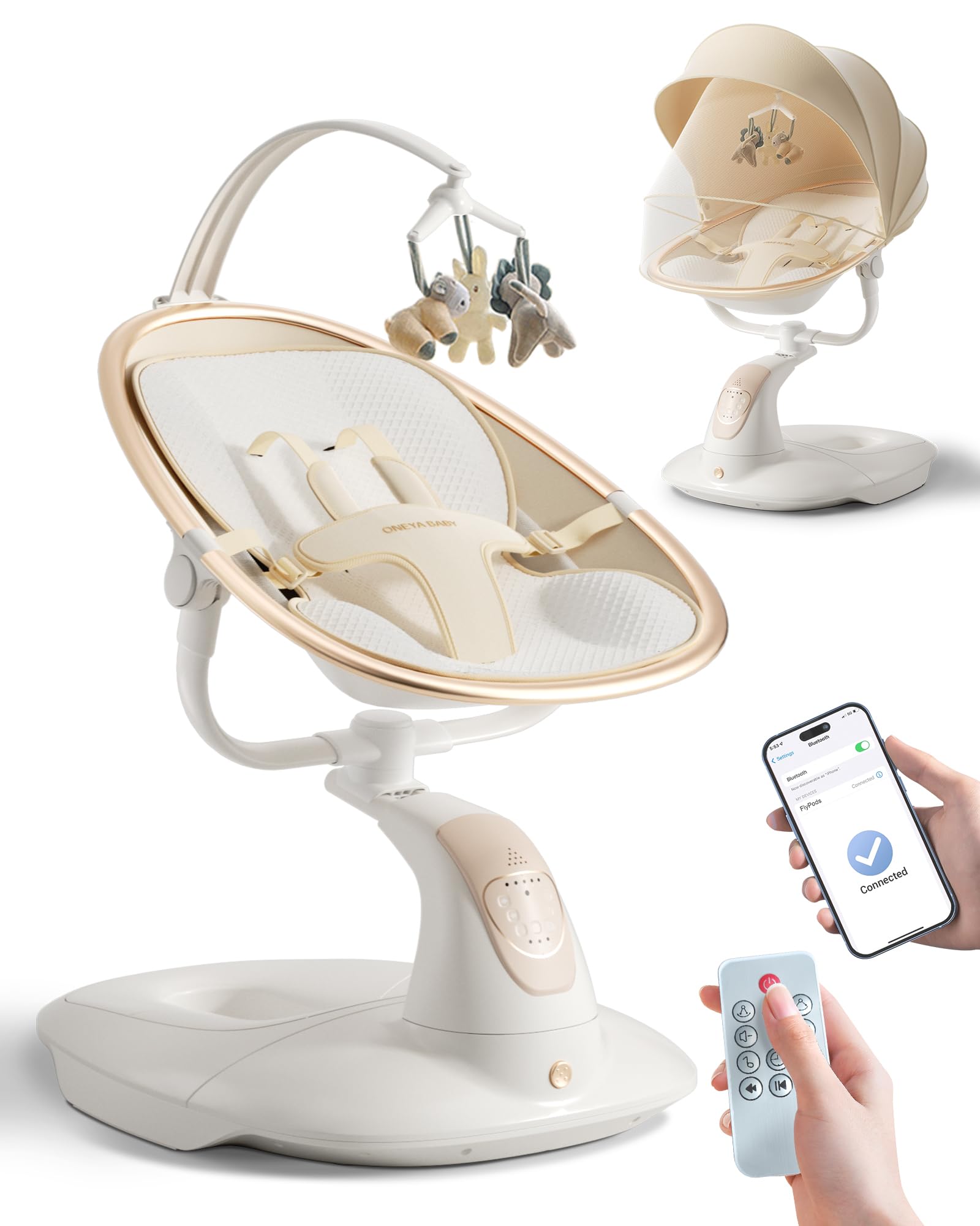 Amazon.com : Baby Swing for Infants to Toddler, Electric Baby
