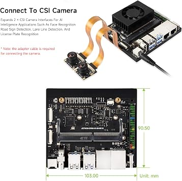 Waveshare Jetson Orin Nano/NX Super Dual Ethernet Baseboard - Compatible with Jetson Orin Nano and Jetson Orin NX modules and designed for N-VIDIA Jetson Orin Nano Super AI development kit