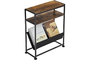 Narrow End Table for Small Spaces - A Living Room Solution for Space Optimization