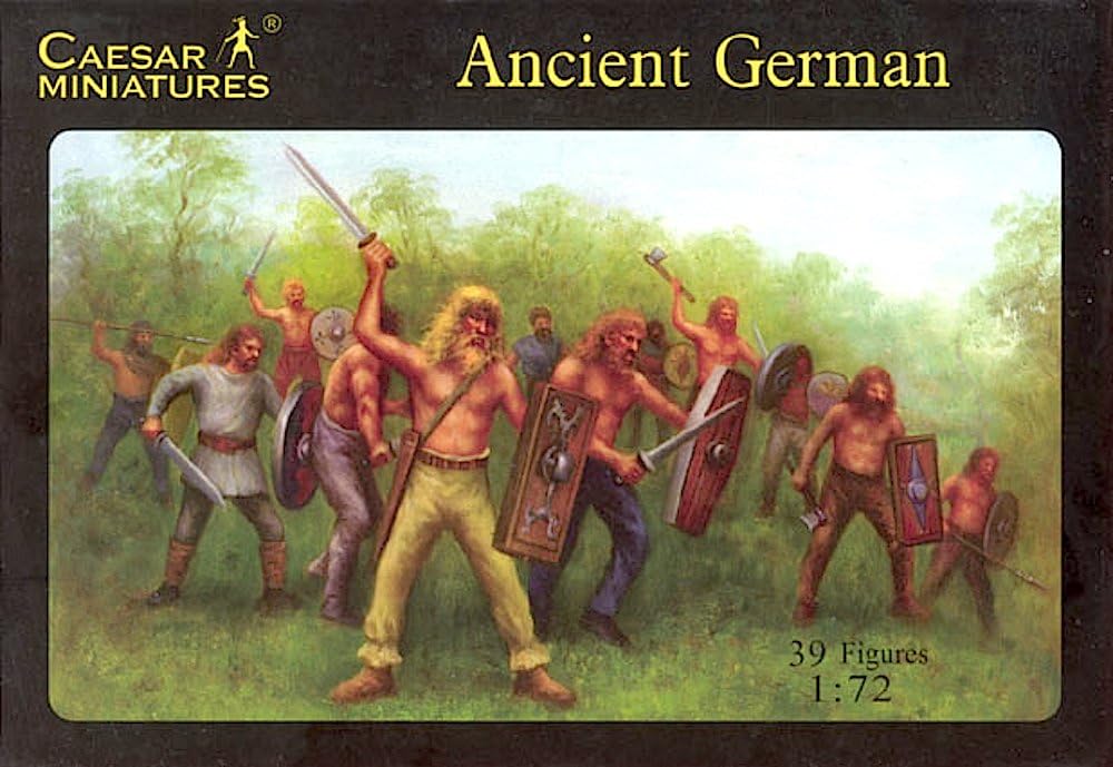 Ancient Germans - 1/72 Plastic Soldiers by Caesar Miniatures