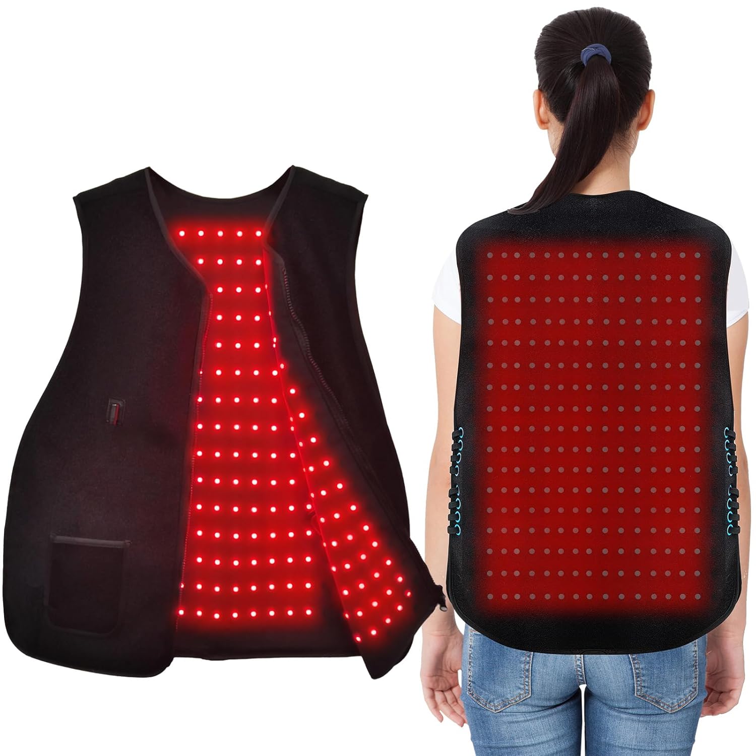 Red-Light-Therapy-for-Body 2026 Upgraded Medical-Grade Red Light Therapy 4 Modes for Body Pain Relief 315Dual Wave Near Infrared Light