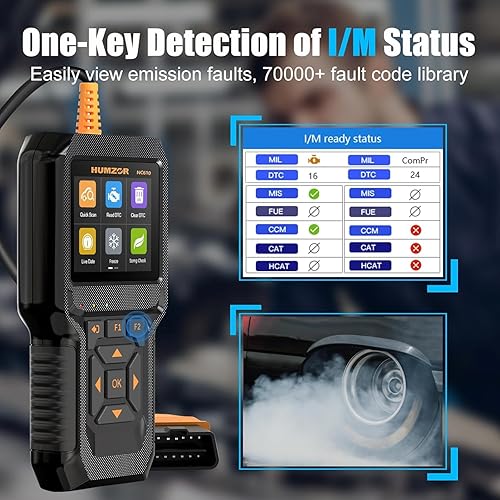 Miniatura 5 de Escáner de Camión Pesado, NC610 Herramienta de Diagnóstico de Sistema Completo para Diésel para Cummings, Detroit, Freighter, International, Paccar.