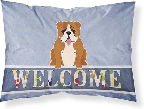 Miniatura 3 de Caroline's Treasures BB5606PILLOWCASE - Funda de almohada de tela de bienvenida de Siberia Occidental, Laika Spitz, ligera, súper suave, fácil de