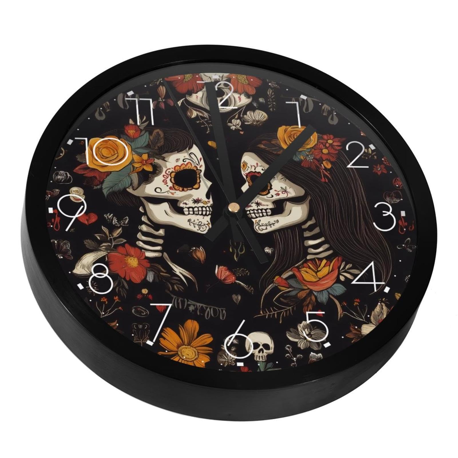 Horloge murale mexicaine tête de mort, le cadeau idéal pour gâter vos proches