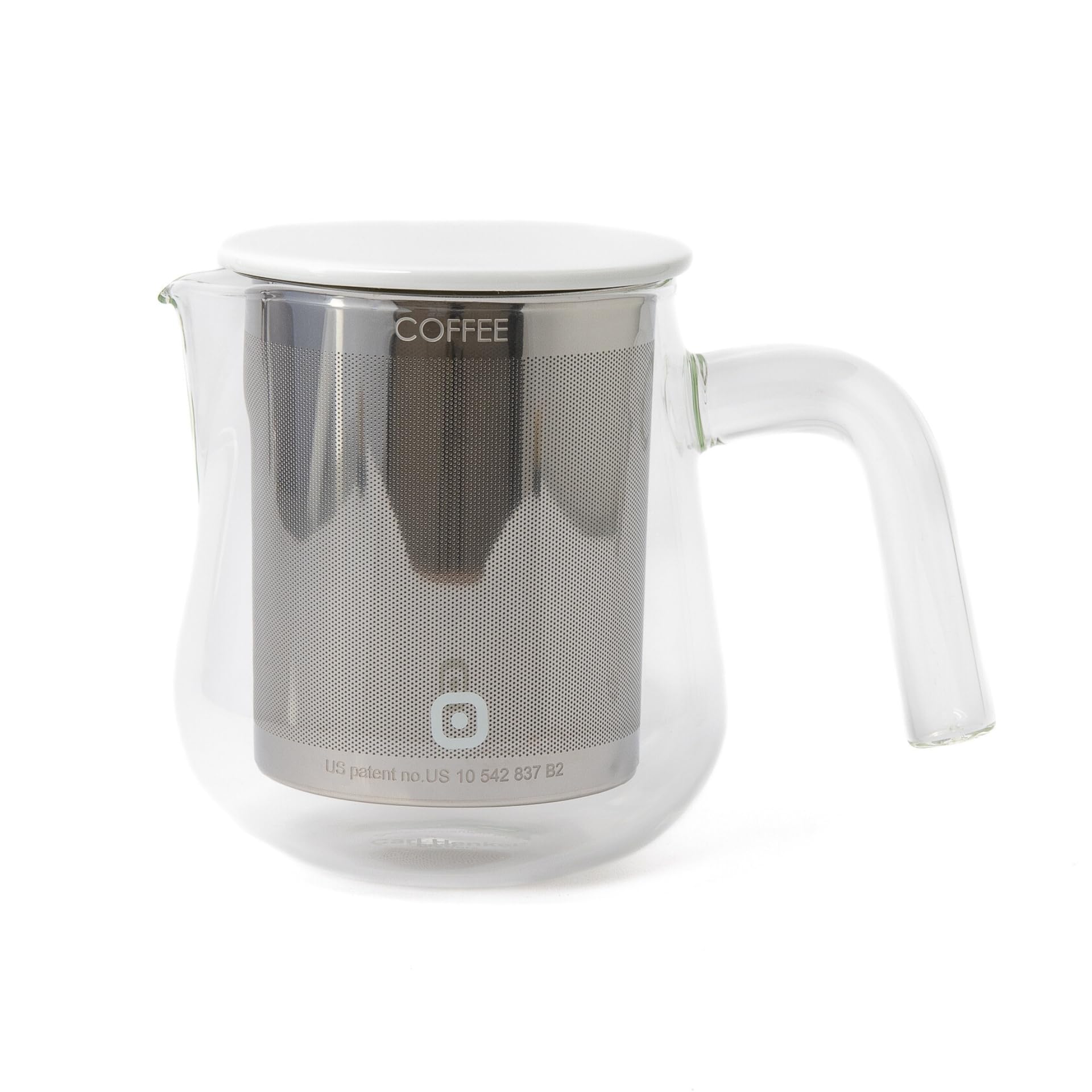 Cafetera de émbolo ARCA X-Tract de cristal para tus desayunos y pausas de café en casa