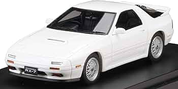 DISM 1/43 ミニカー MAZDA RX-7 FC3S 前期 ホワイト 71ulIoY347L._AC_UF350,
