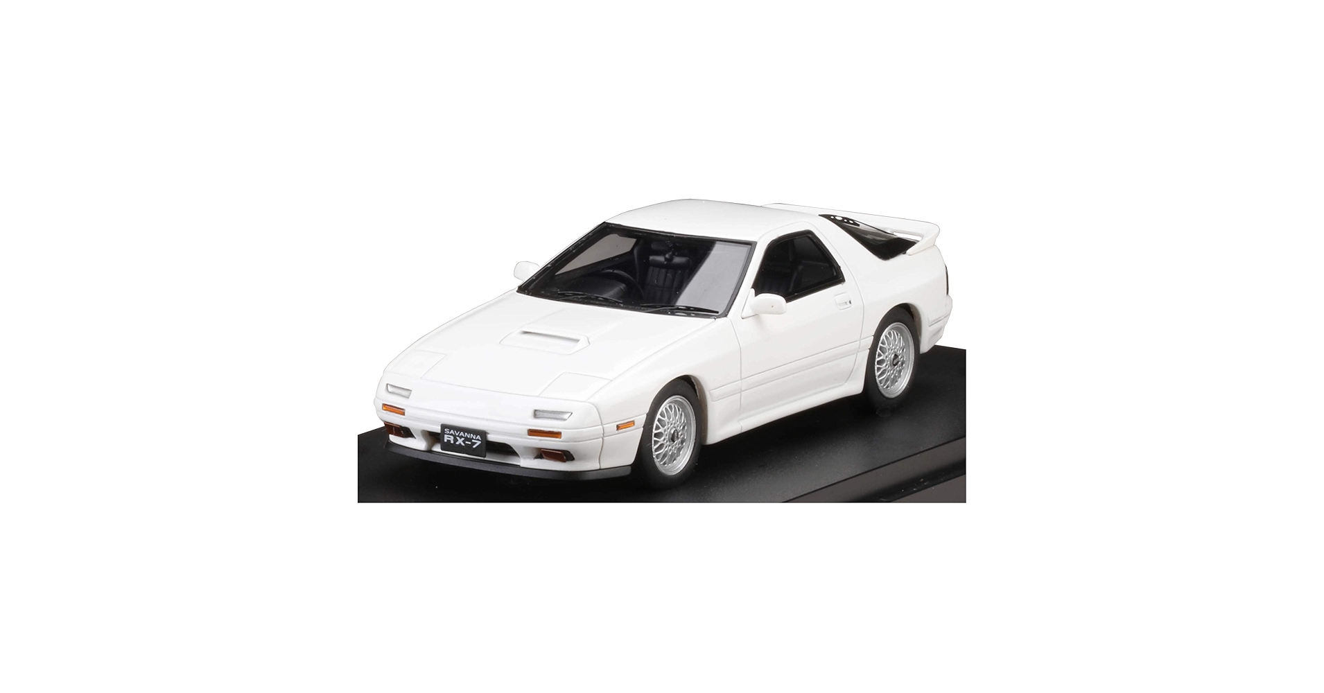 DISM 1/43 ミニカー MAZDA RX-7 FC3S 前期 ホワイト 1/43 INITIAL D Mazda Savanna RX-7 Infini (FC3S) White